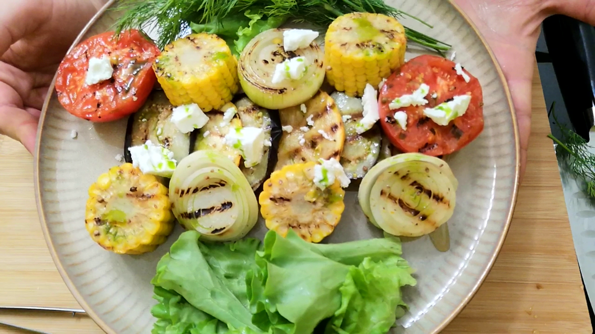 Ароматные овощи гриль