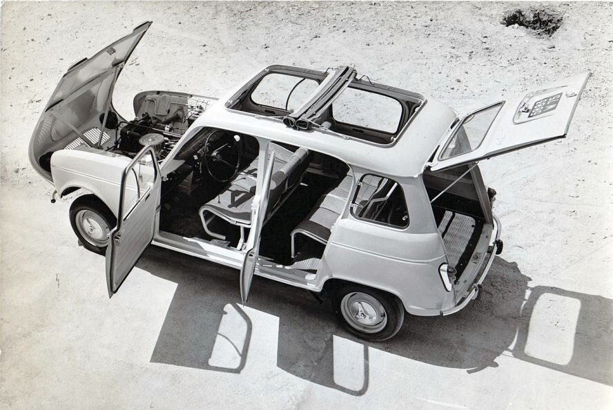 Renault 4, пассажирская версия, 1961 год