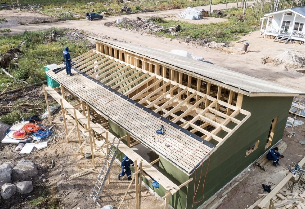 Вот примерно такой они и строили!