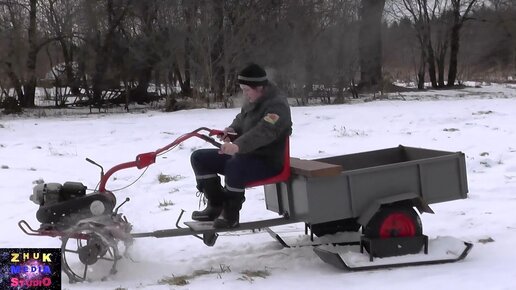 Сани для мотоблока