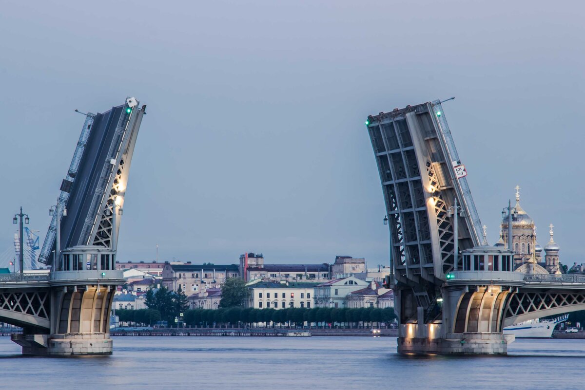 Разводные мосты санкт петербурга фотографии