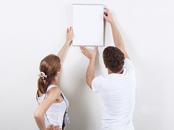 На какую высоту нужно вешать картины/фотографии - чтобы выбрать правильное место для них