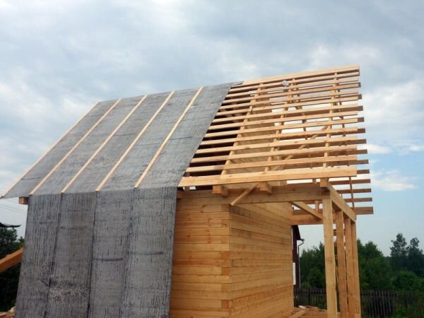 Самая дешевая и самая долговечная кровля – из толя, мастики, извести и ...