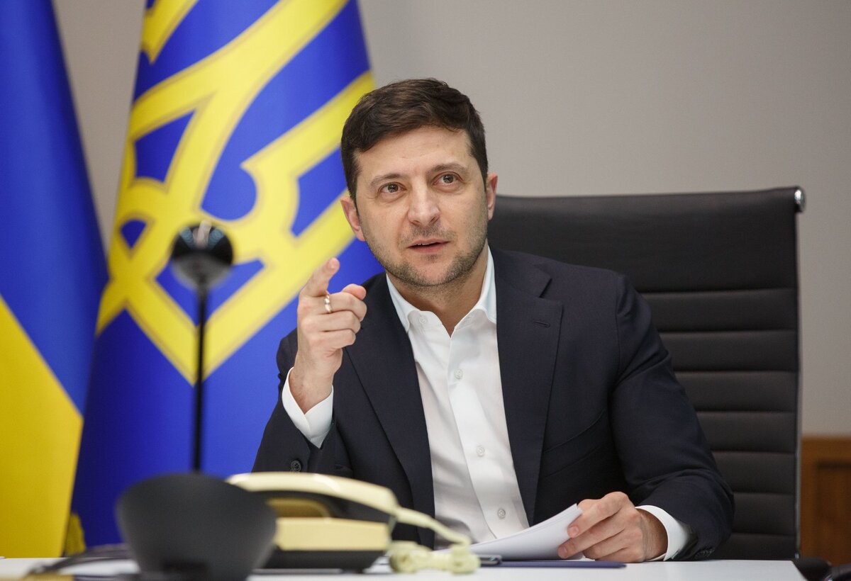 Президент Украины Зеленский