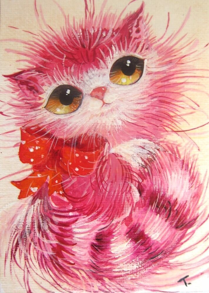 МАлиновая кошка