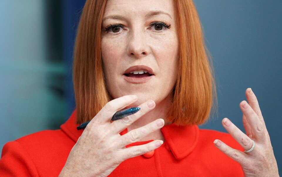     Псаки заявила, что Байден не будет отправлять на Украину войска США  REUTERS