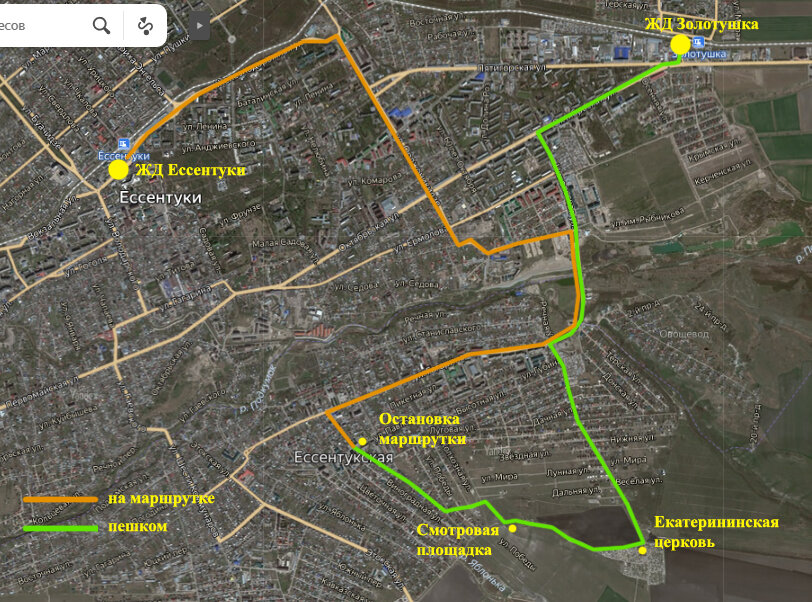 Мой путь от Золотушки до смотровой площадки