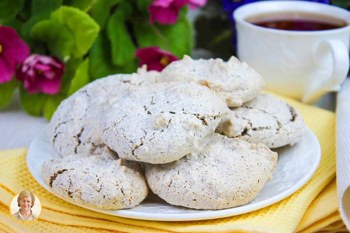 Меренговое печенье с орехами и шоколадом! Рецепт простой, готовится быстро,  а результат просто потрясающий | Коршикова Любовь — Рецепты | Дзен