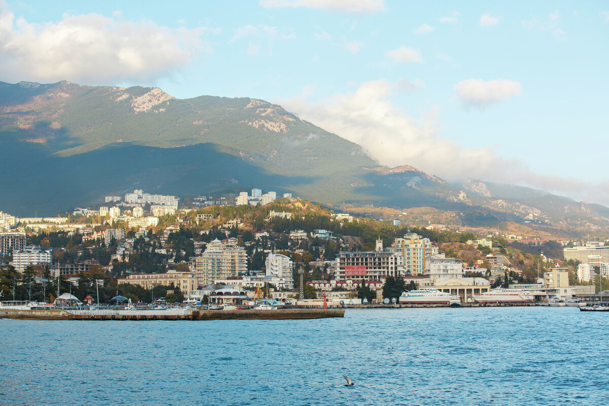 Вид на Ялту