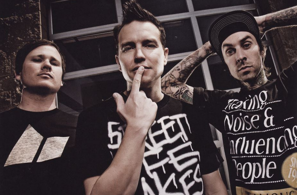 Поп-панк группа "blink-182"
