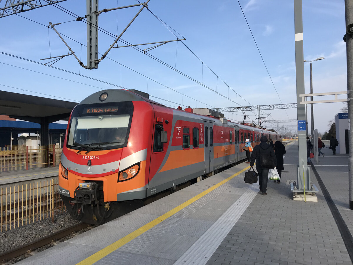 Польская электричка регионального перевозчика POLREGIO. Фото из личного архива.