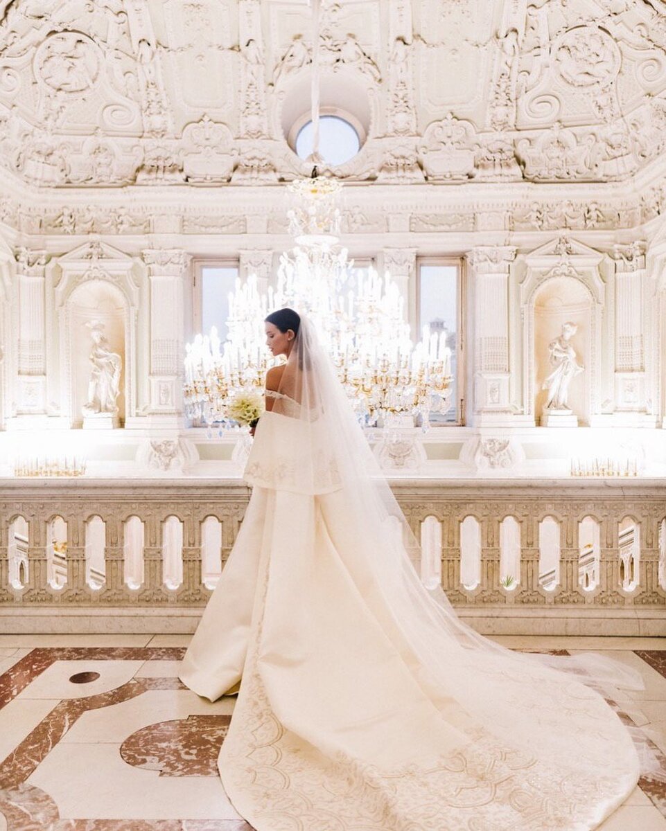 Свадебное платье Паулины Андреевой