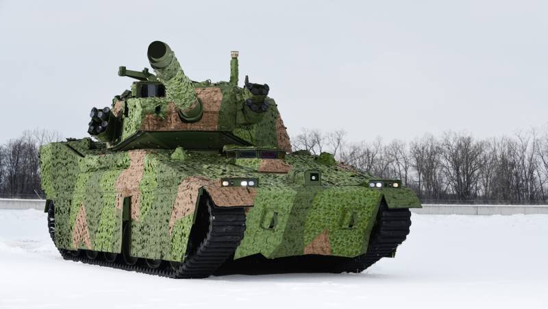 
Опытный танк MPF от BAE Systems
