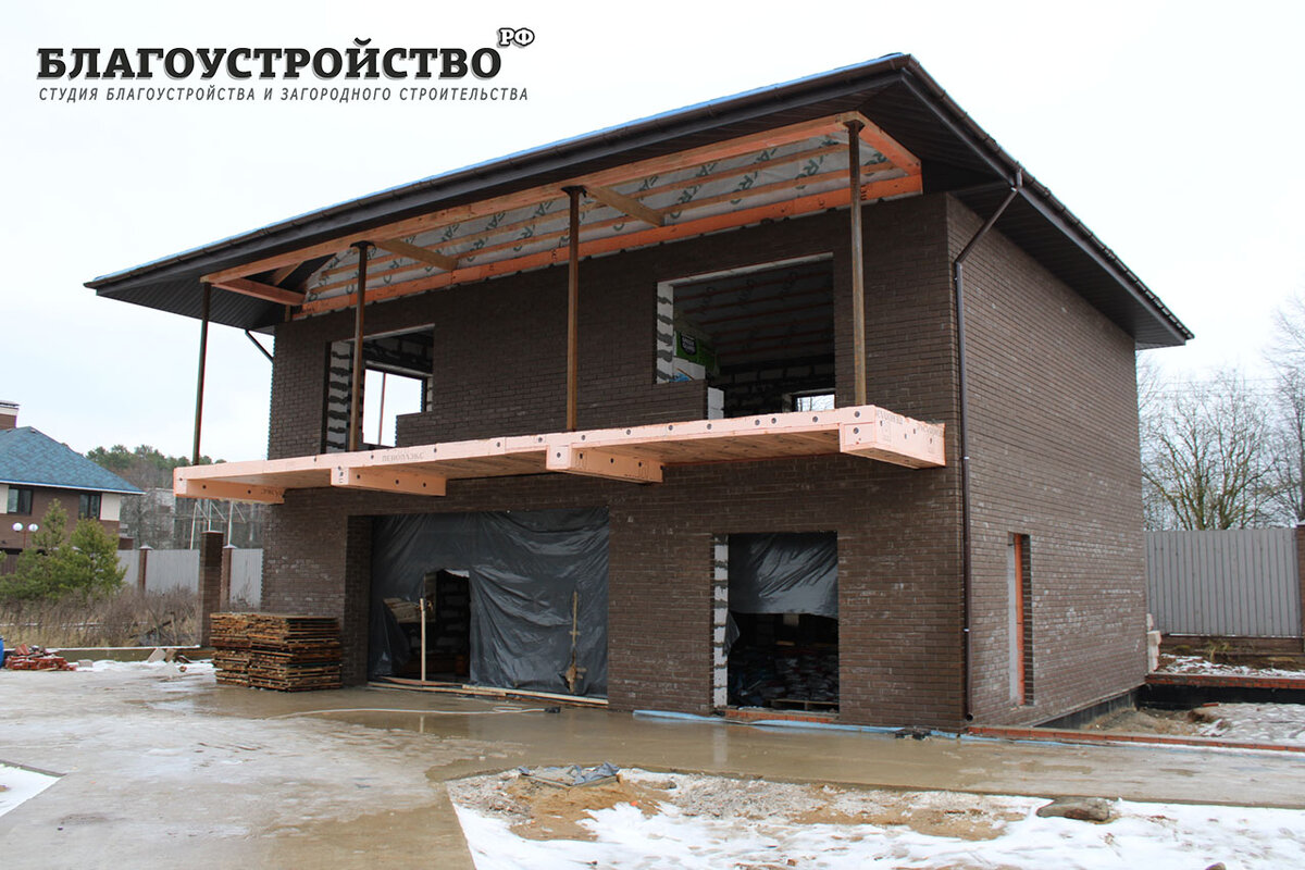 гостевой дом с гаражом