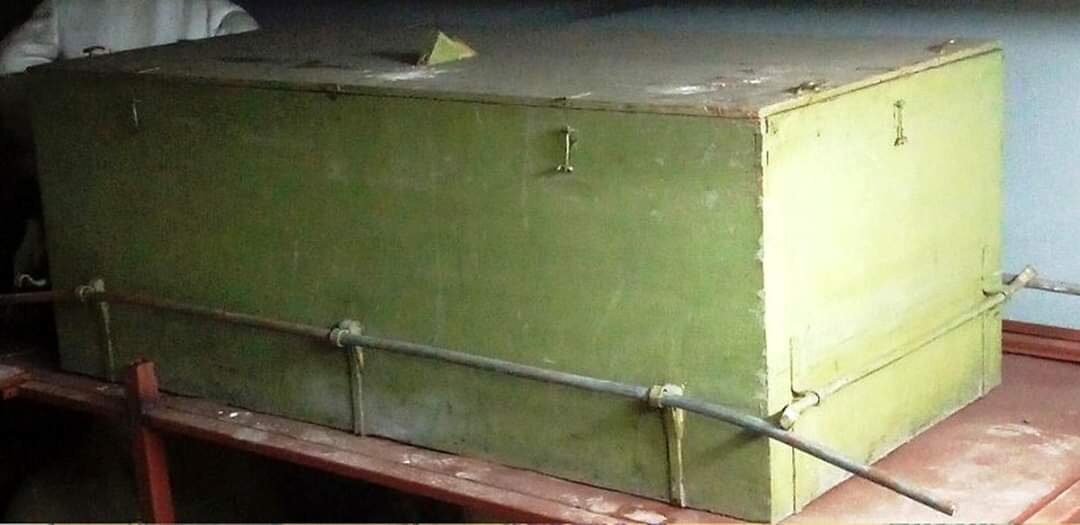 Ящик с телом Ленина в эвакуации