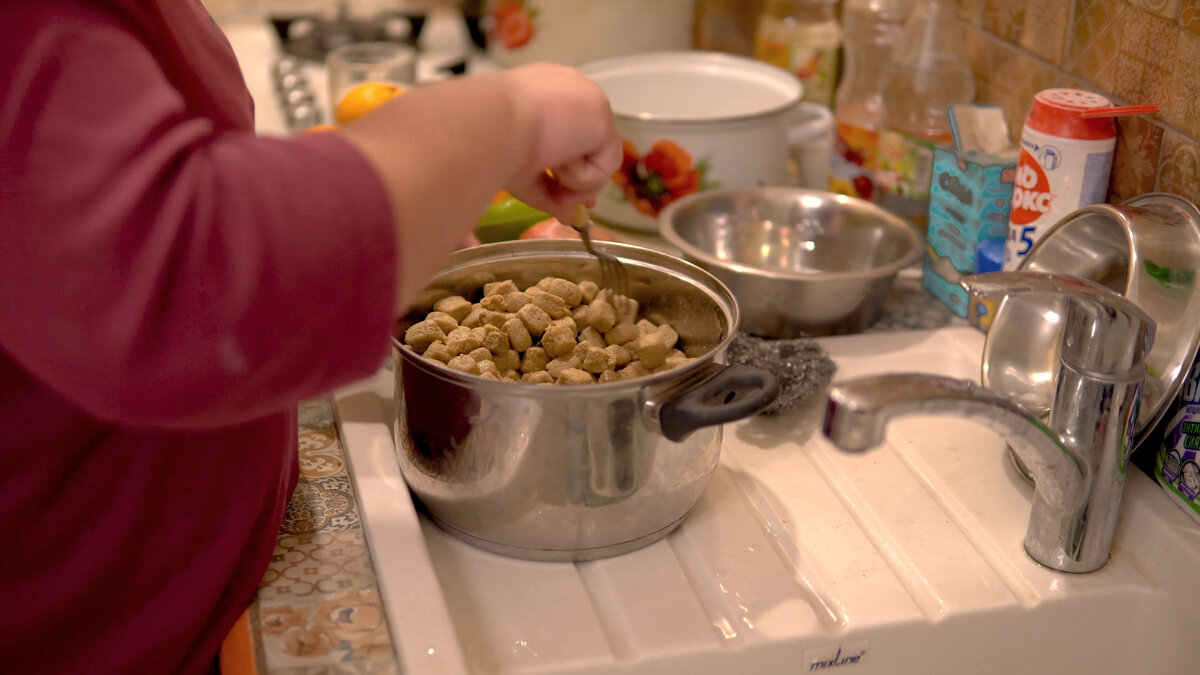 Готовим корм для собак