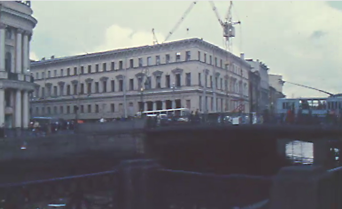 Кадр из программы "Время" (эфир 09.08.1979)