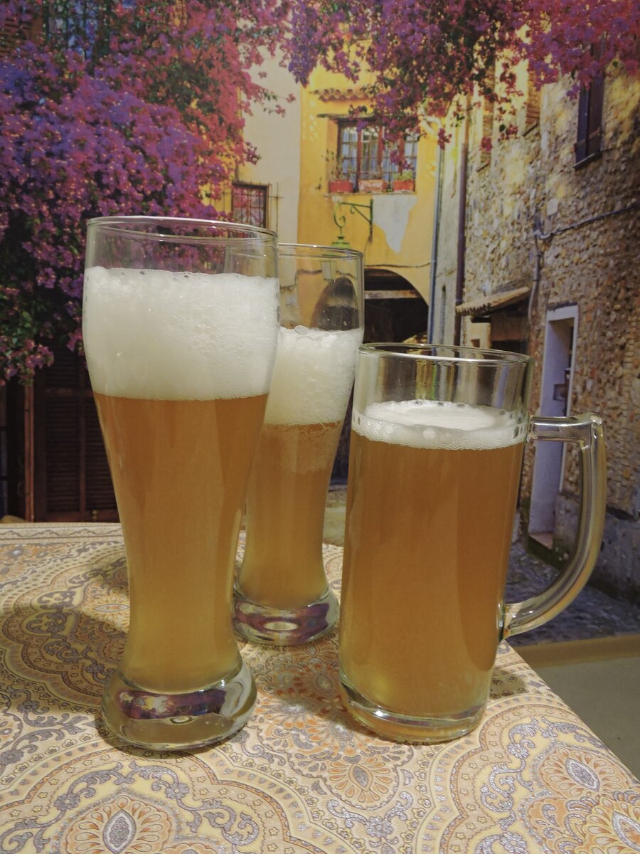 Светлое домашнее пиво Пилснер