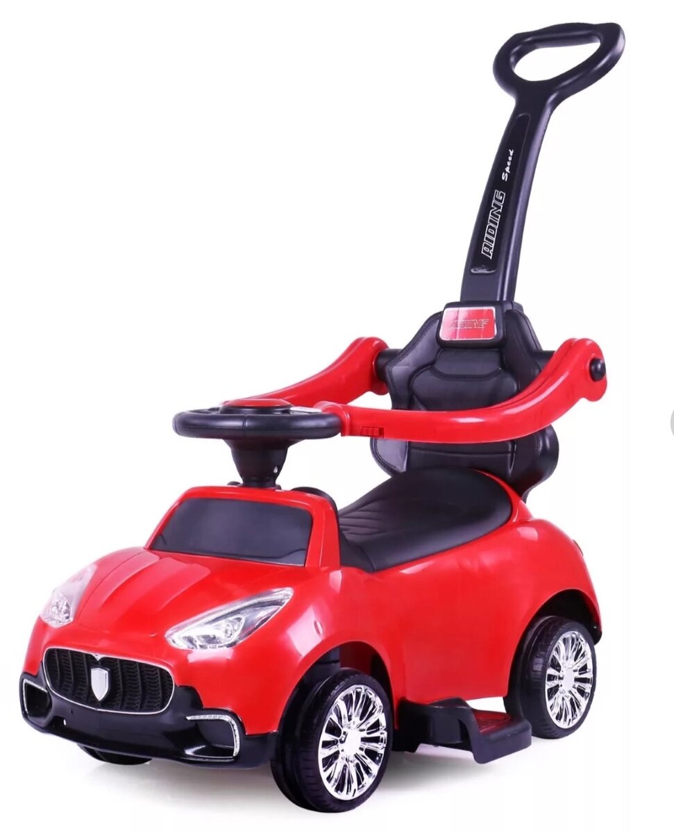 Пример машинки с дополнительными функциями для малышей. Источник фото https://www.dochkisinochki.ru/