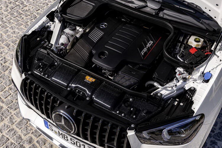 Двигатель в Mercedes-AMG GLE 