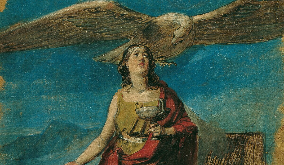 Геба. «Геба и Орел Юпитера» Гаспаре Ланди. Громокипящий Кубок с неба.
