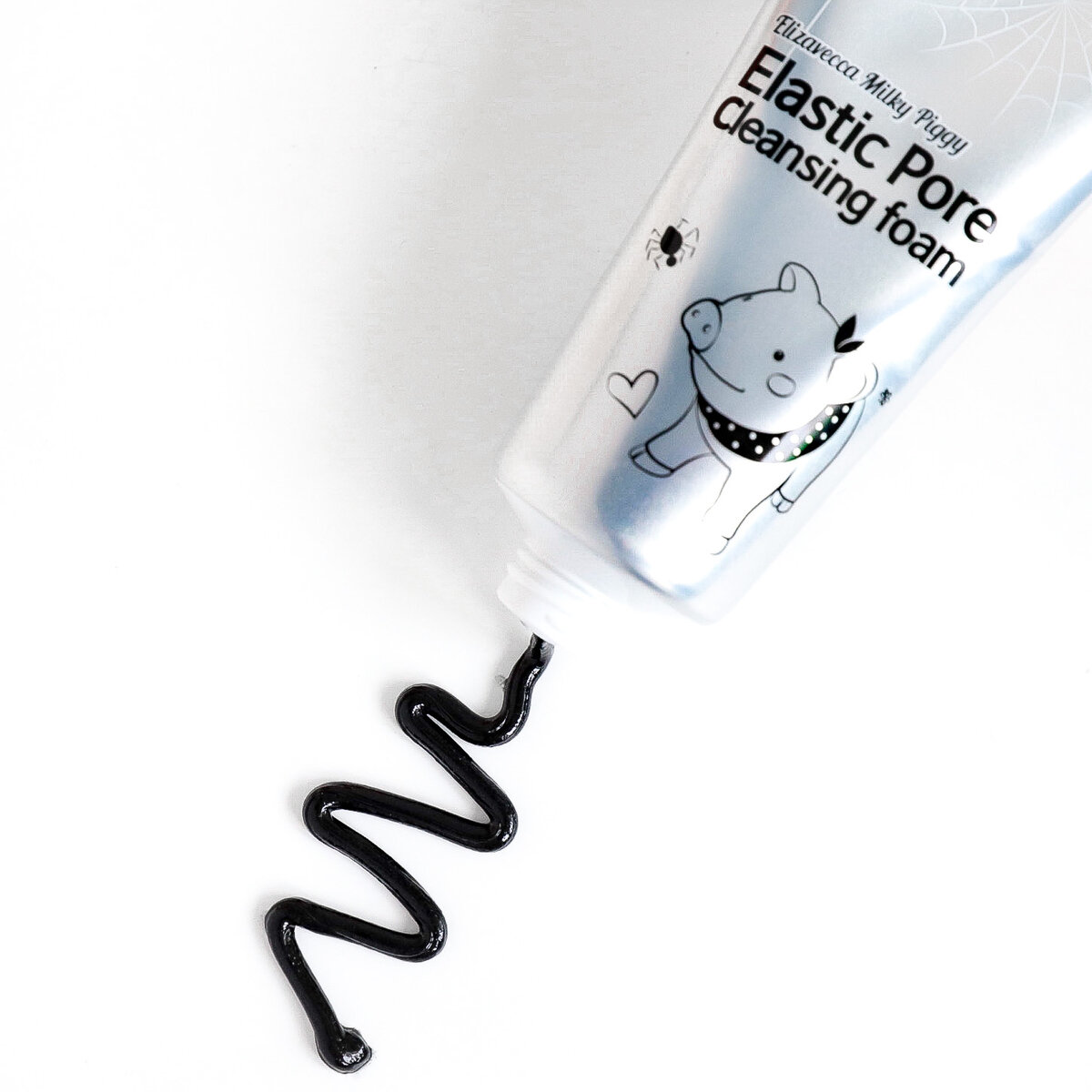 Пенка-маска для умывания черная Elizavecca Milky Piggy Elastic Pore Cleansing Foam