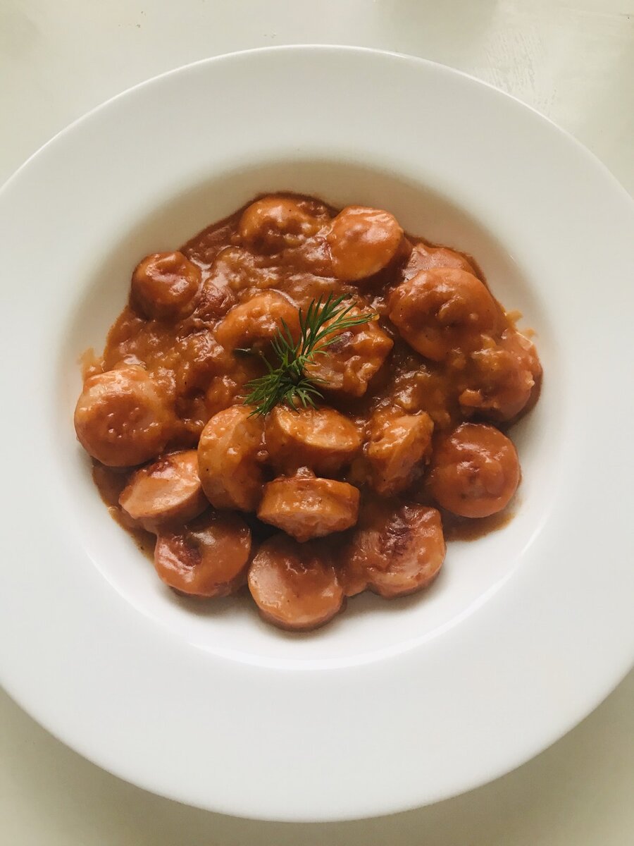 Сосиски в томате. Вкусно, сытно и бюджетно! | Готовим с удовольствием ...