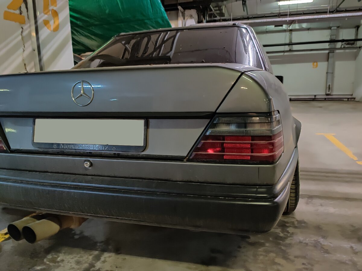 Mercedes W124. Волчок?!