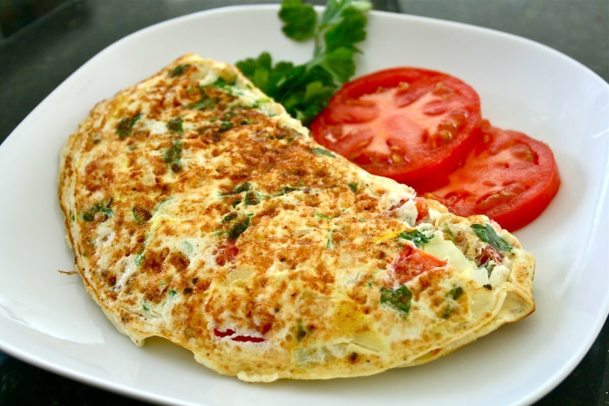 вкусный омлет