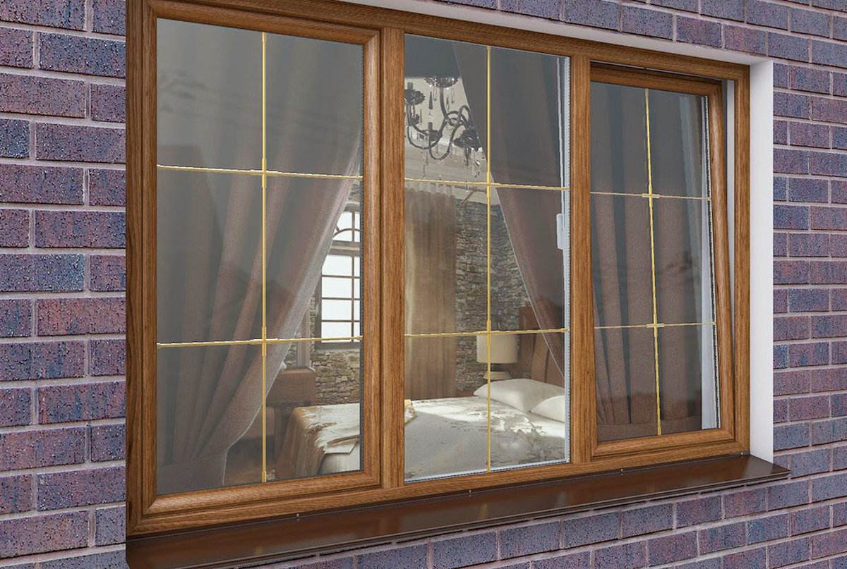 Как обычные пластиковые окна преобразить в дизайнерские 