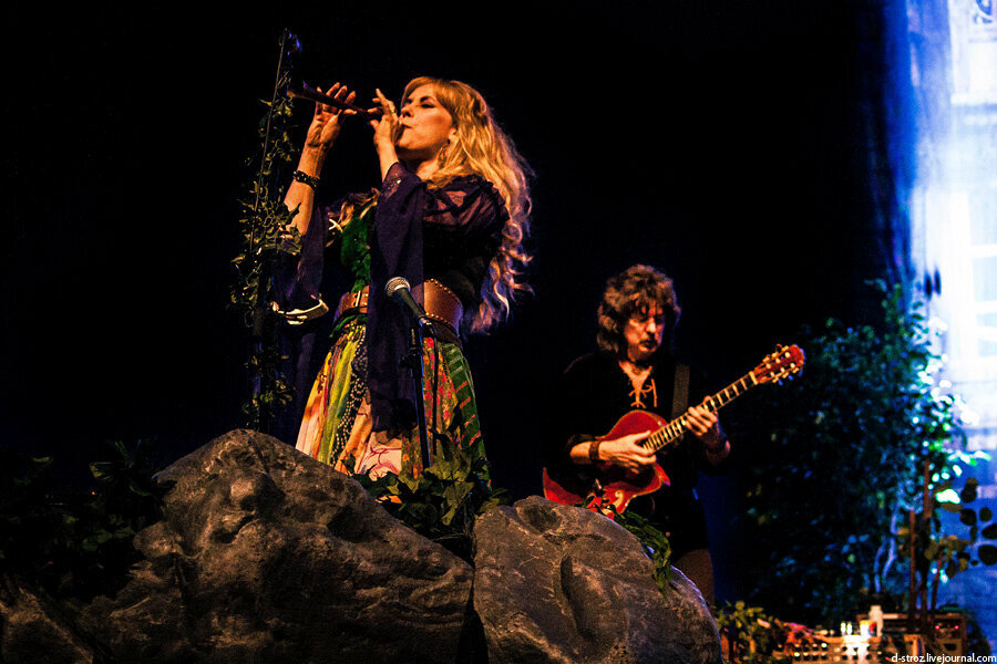 Кэндис Найт и Ричи Блэкмор. Фото из сети интернет.