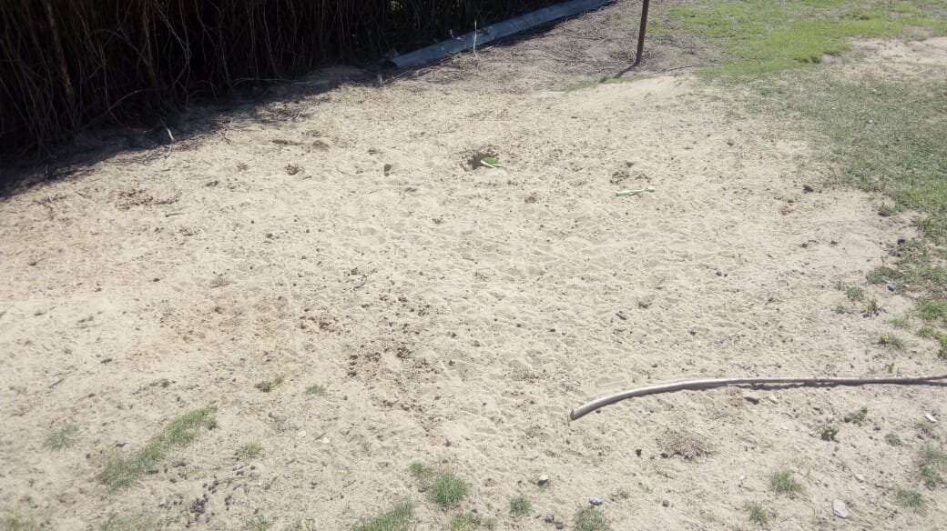 Место для принятия песочные ванн