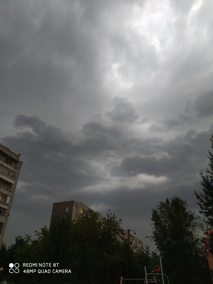 Небо собирается к дождю 