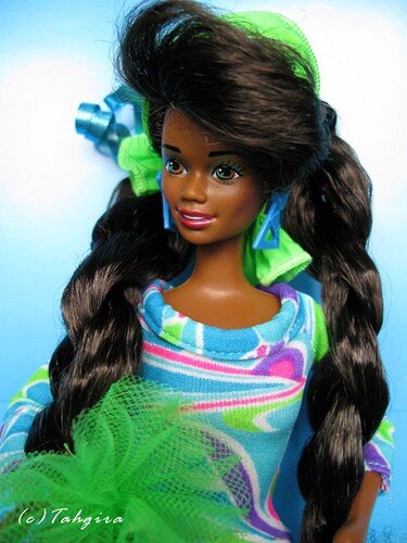 Barbie totally Hair African American, 1991