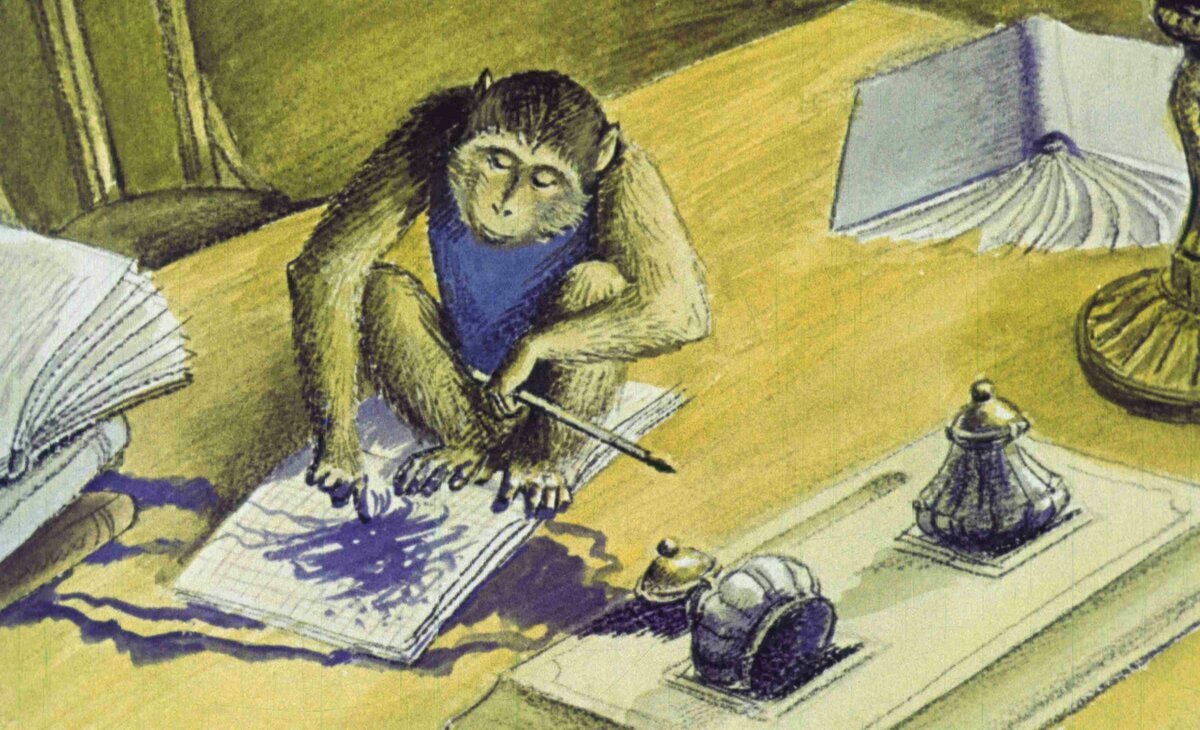 Борис Житков про обезьянку