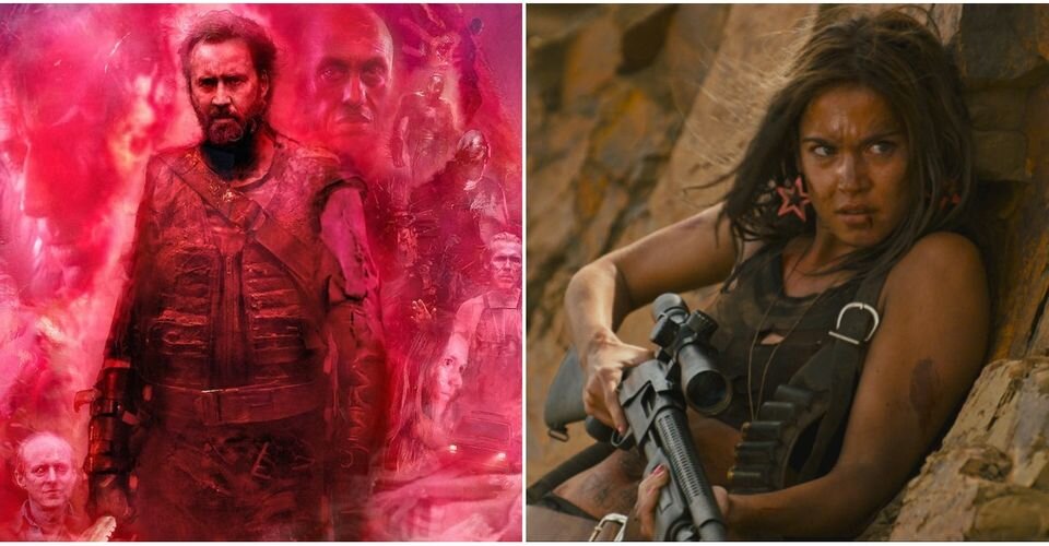 Кадры из фильмов "Мэнди" и "Месть"