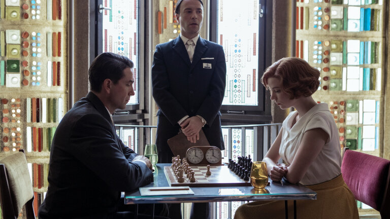 "Ход королевы", кадр из сериала