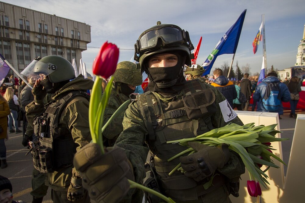 "Зеленые человечки", они же "вежливые люди" в Крыму