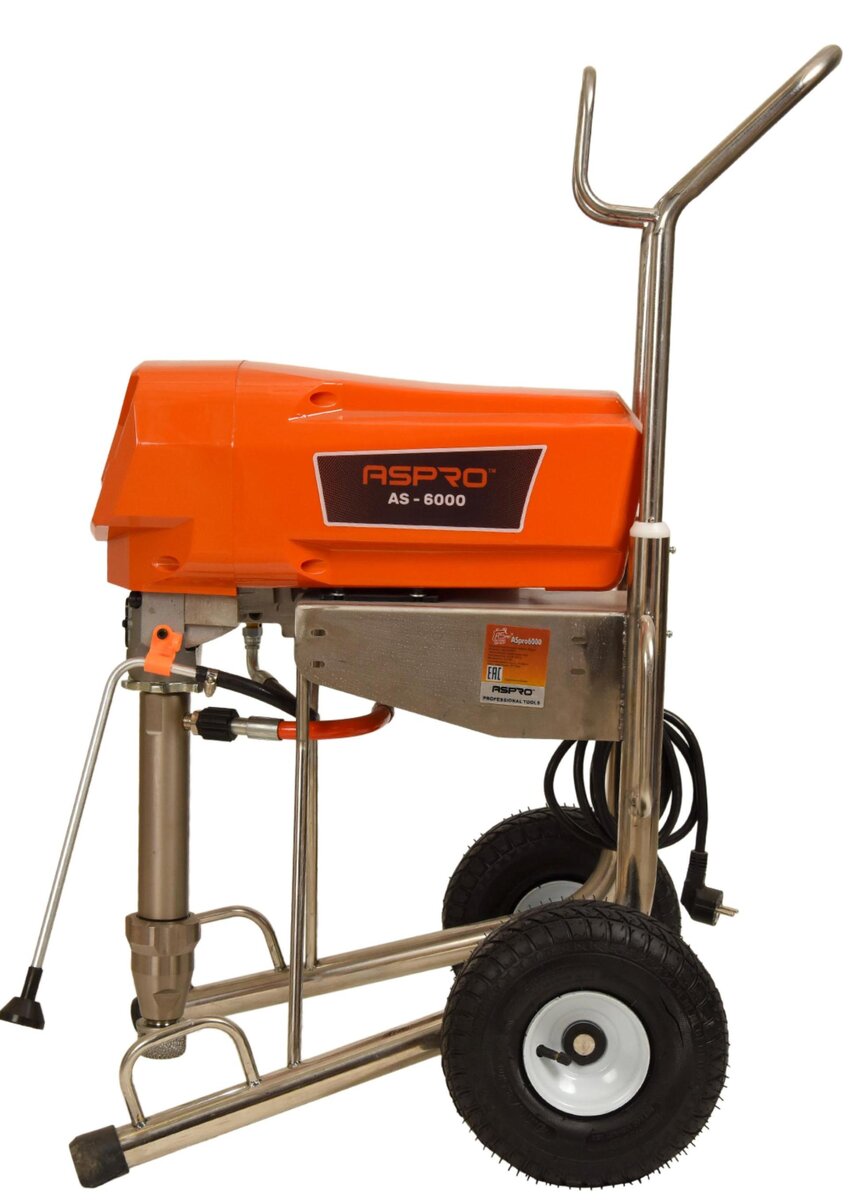 Поршневой безвоздушный окрасочный аппарат Aspro 6000
