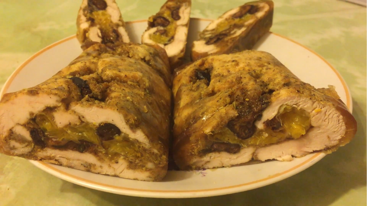 Вот такой рулет получается