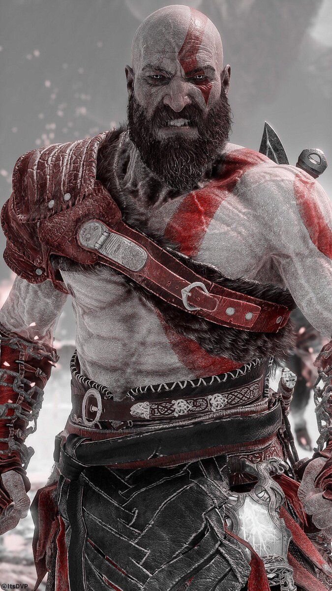 Главный герой игры God Of War. 