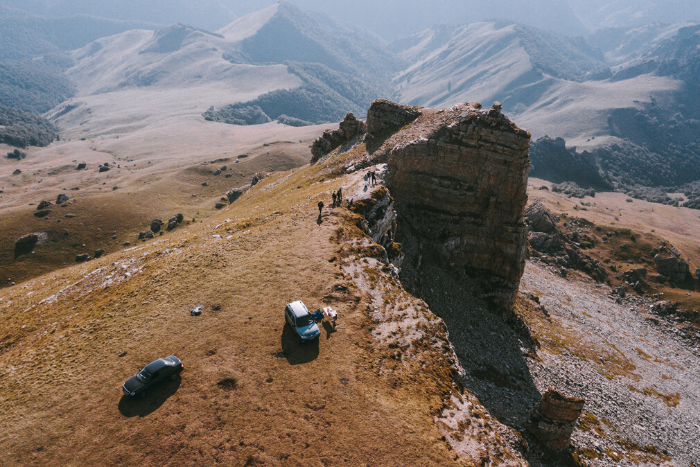 Плато Бермамыт на машине