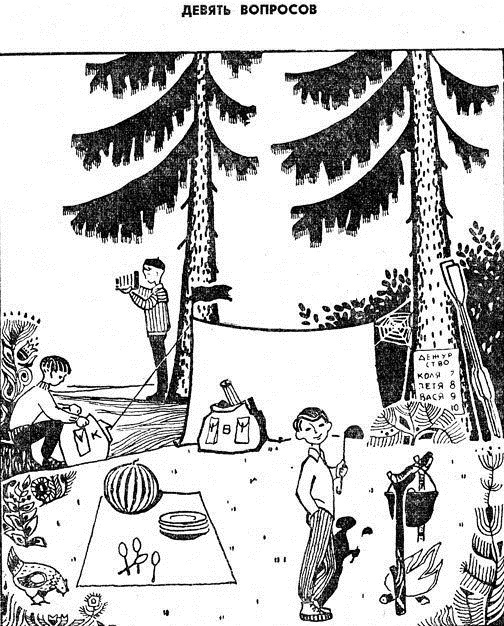 Задачка про туристов времён СССР