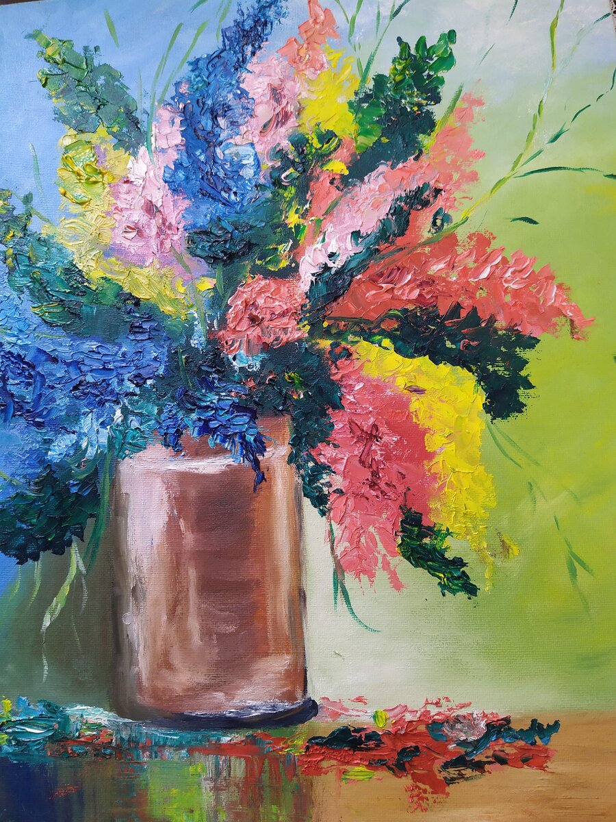 Полевые цветы.