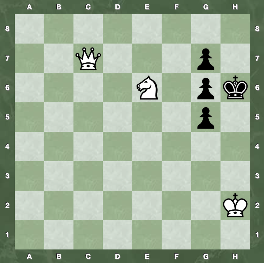 Ход белых. Мат в 2 хода