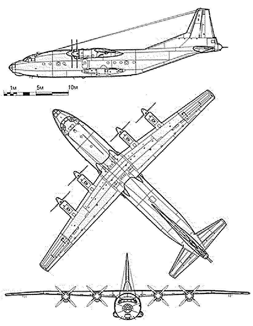 Ан под. Компоновочная схема ан12. АН 12 схема. Габариты АН-12. АН-12 схема самолета.