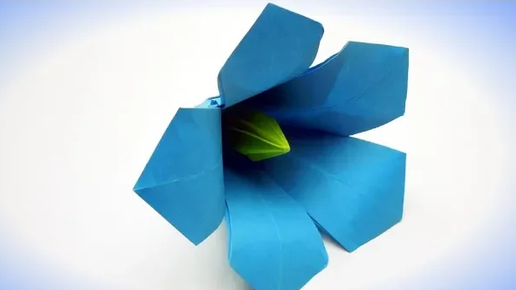 Diy Paper Flower | Origami Flower Tutorial | Цветок Из Бумаги Оригами