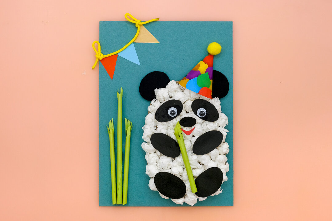 94 Panda cards ideas | panda card, stampin up party, kids cards