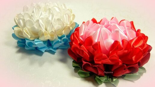 Цветы Kanzashi 