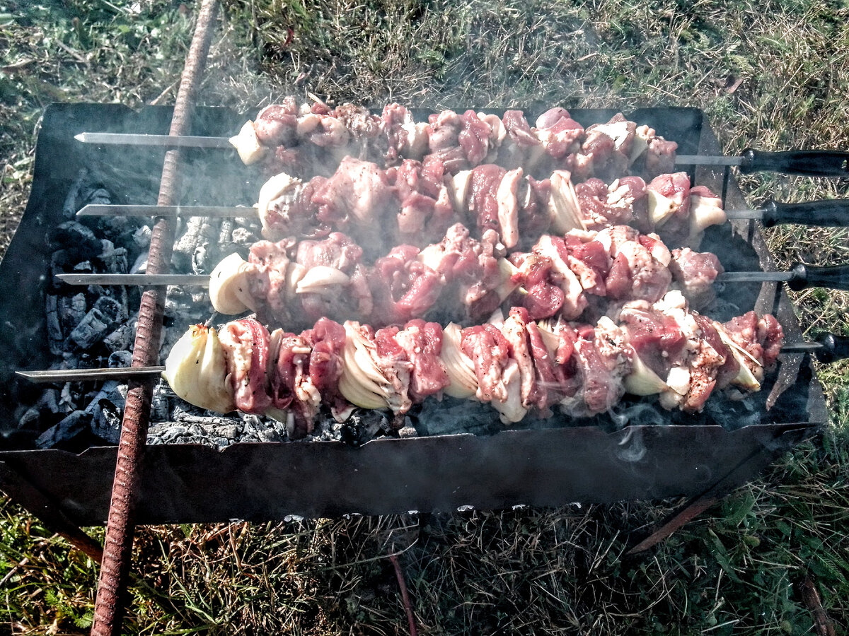 Вкуснее вы не пробовали! Шашлык в маринаде без уксуса или лимонов, только  два ингредиента! | Бабурино лайф | Дзен